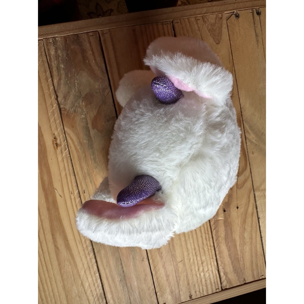 Ploofs Cute N Creepy Stuffed Animal 10" Gothic Plush Spooky White Mouse w/ Horns - Picture 6 of 11